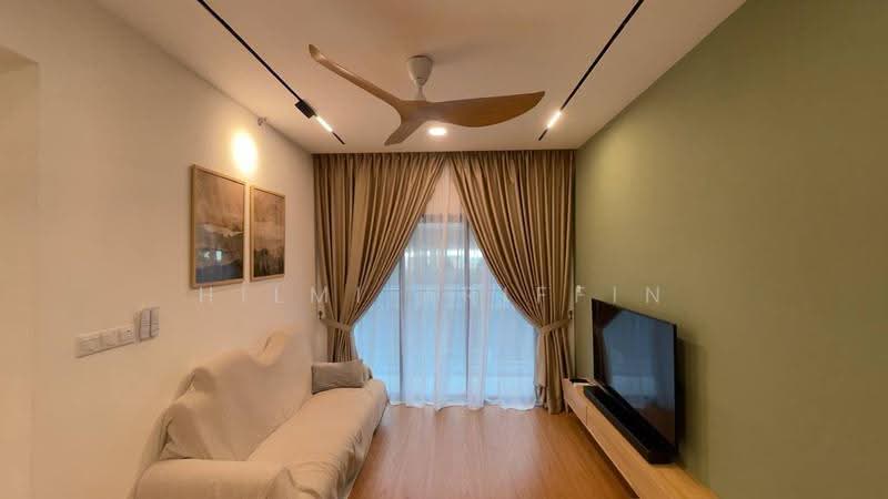Service Residence for Rent at Maya Bay Residences @ Gamuda Cove - Hilmi Ariffin - Living Room - PropertyGuru.com.my