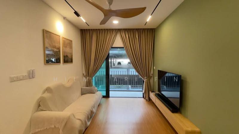 Service Residence for Rent at Maya Bay Residences @ Gamuda Cove - Hilmi Ariffin - Living Room - PropertyGuru.com.my