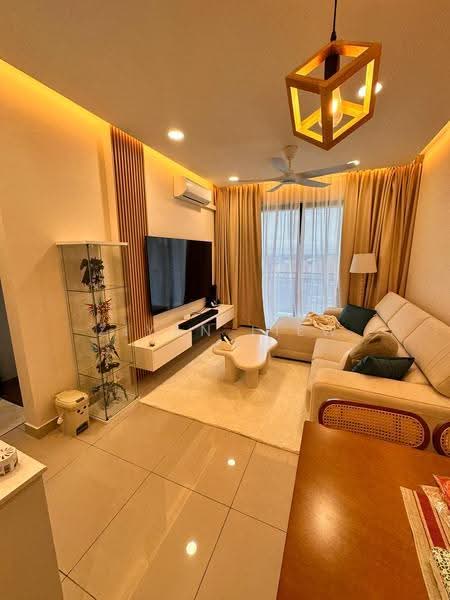 Service Residence for Rent at Country Garden Central Park - Ziyan Liew - Living Room - PropertyGuru.com.my