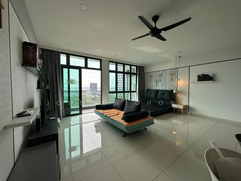 Service Residence for Sale at Green Haven - Johnson Chong - Living Room - PropertyGuru.com.my