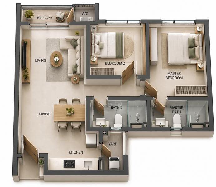 Service Residence for Sale at SouthPlace 2 Residences - Harrison Lim - PropertyGuru.com.my