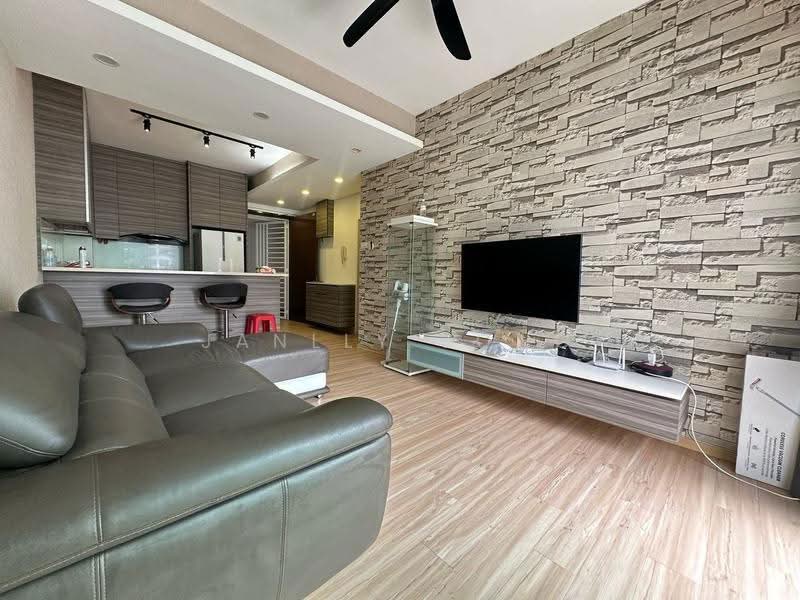 Service Residence for Sale at The Garden Residences - Janlly Jong - Living Room - PropertyGuru.com.my
