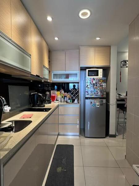 Kediaman Servis untuk Disewa di Tiara Mutiara 2 - Jade Gan - Kitchen - PropertyGuru.com.my