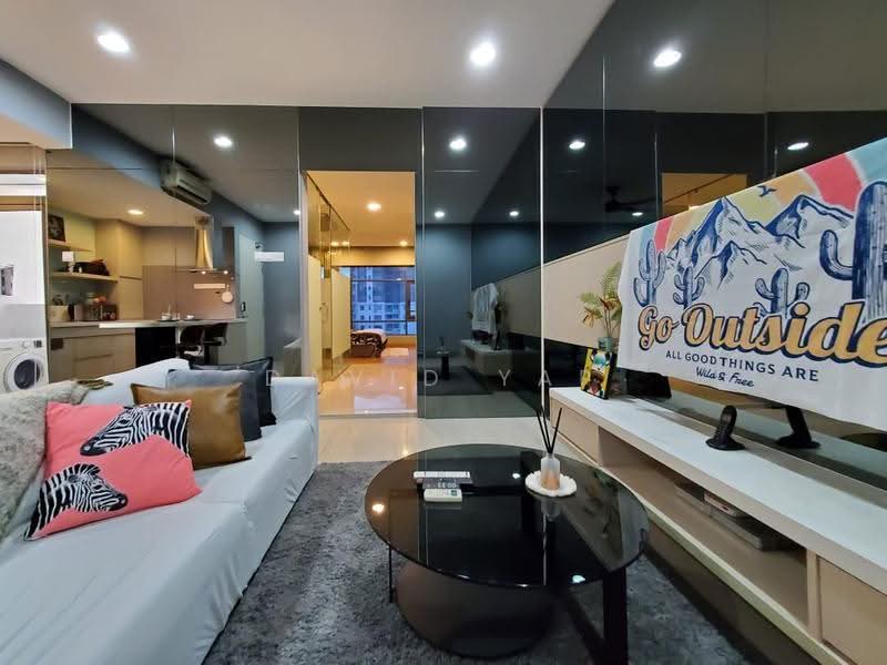 Service Residence for Rent at Eve Suite / NZX Square - David Yap - Living Room - PropertyGuru.com.my