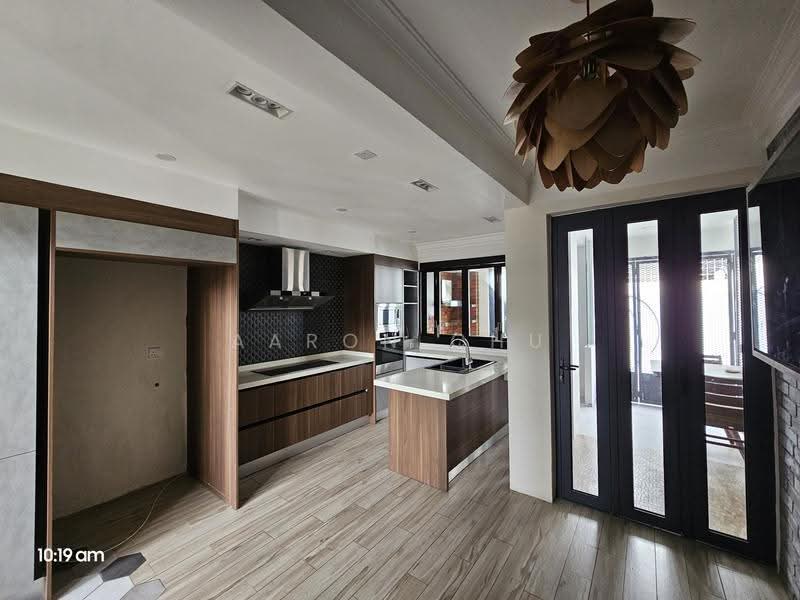 3-storey Terraced House for Sale in Kota Kinabalu (Sabah) - Aaron Chu - Dry Kitchen & Dining Area - PropertyGuru.com.my