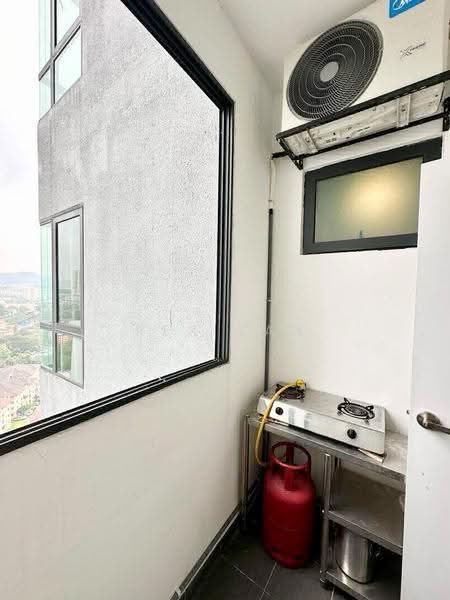 Kondominium untuk Disewa di Rumbia Residence - Rex Tan - Balcony - PropertyGuru.com.my