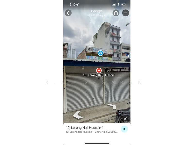 Shop for Sale in Chow Kit (KL City Centre) - K.N. Segaran - PropertyGuru.com.my