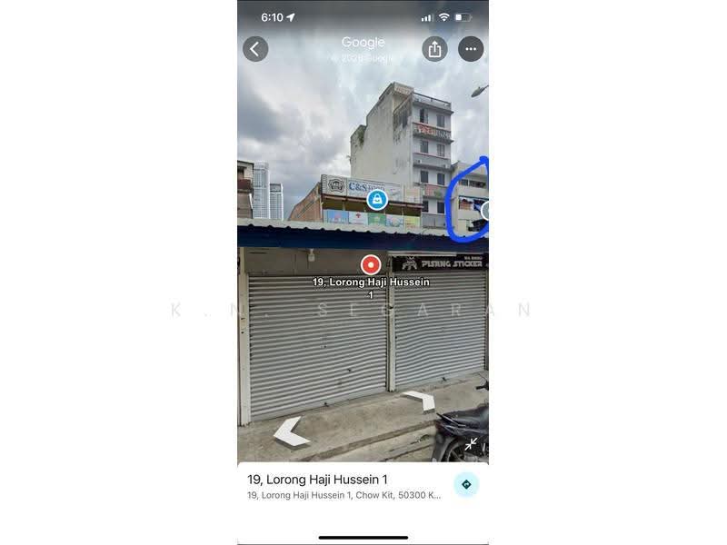Shop for Sale in Chow Kit (KL City Centre) - K.N. Segaran - PropertyGuru.com.my