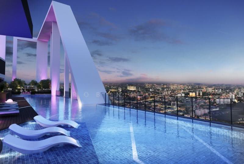 Service Residence for Sale at 8th & Stellar - Robin Loh - Pool - PropertyGuru.com.my