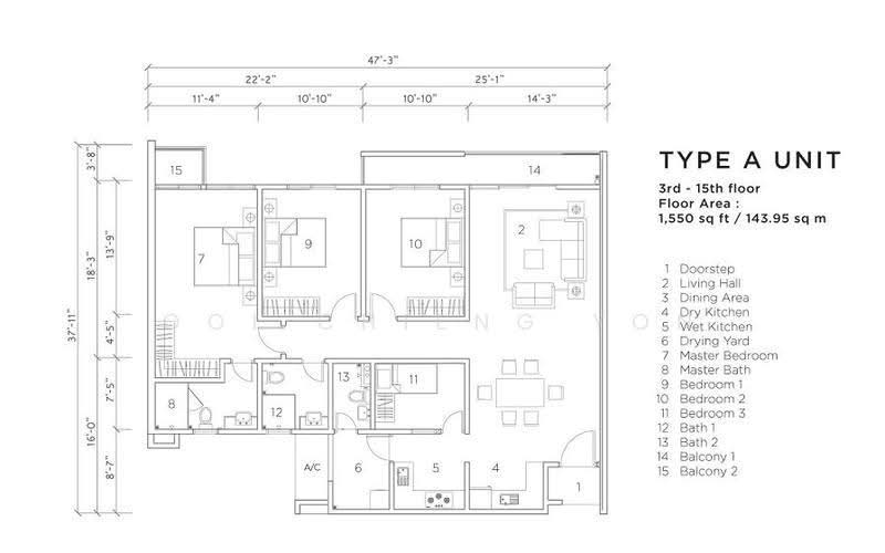 Kondominium untuk Disewa di SeventyNine Residence (79 Residence) - Ooi Chieng Yon - PropertyGuru.com.my