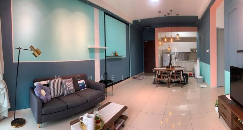 Service Residence for Sale at PJ Midtown - Michael Chor - Living Room - PropertyGuru.com.my
