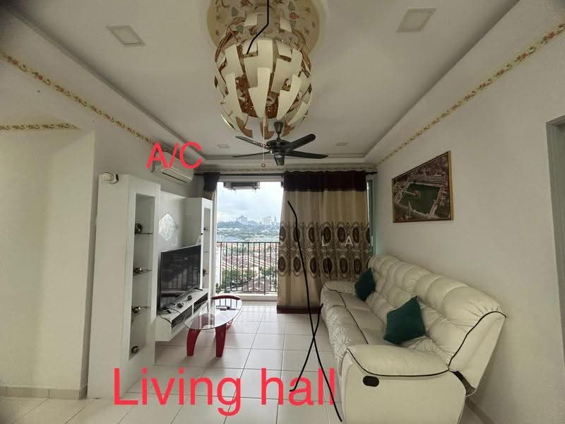 Kediaman Servis untuk Disewa di The Zizz @ Damansara North - James Lai - Living Room - PropertyGuru.com.my