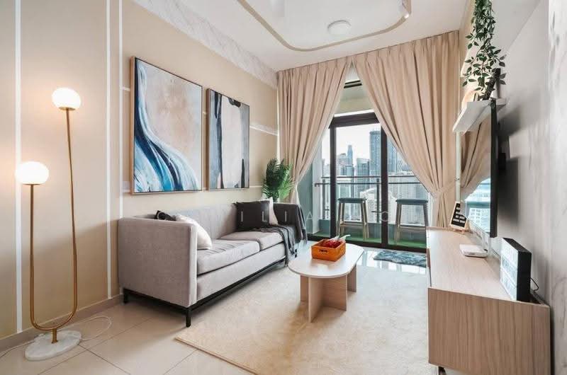 Kediaman Servis untuk Dijual di 264 @ Seiring - Camilia Ho - Living Room - PropertyGuru.com.my