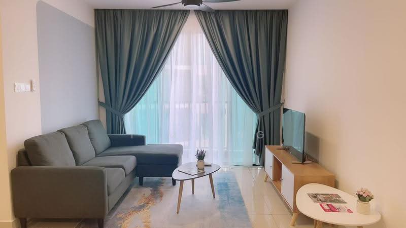 Service Residence for Rent at AraTre' Residences - Tom Ting - Living Room - PropertyGuru.com.my