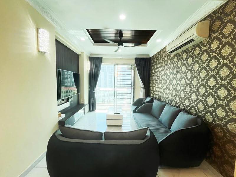Service Residence for Rent at Straits Garden Residence - Jerry Tan - Living Room - PropertyGuru.com.my