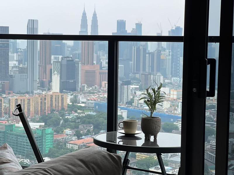 Kediaman Servis untuk Disewa di Trion @ KL - Kylie Chen - Balcony - PropertyGuru.com.my
