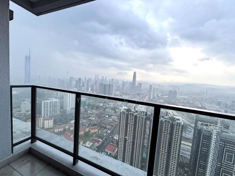 Kediaman Servis untuk Disewa di Trion @ KL - Kylie Chen - Balcony - PropertyGuru.com.my