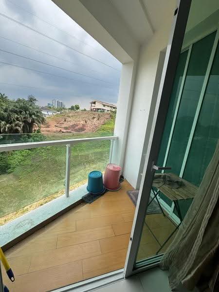 Service Residence for Rent at Chelsea @ Plaza Damas 3 - Vincent Wong - Balcony - PropertyGuru.com.my