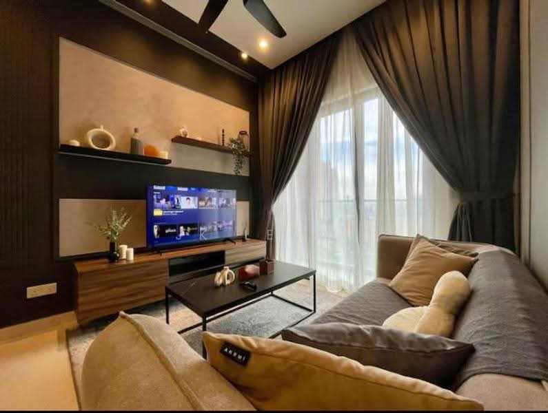 Service Residence for Rent at Lucentia Residences - JK Leong - Living Room - PropertyGuru.com.my