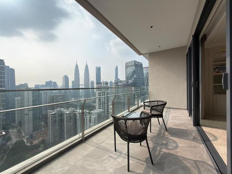 Service Residence for Rent at The Manor - Charles Tan - Balcony - PropertyGuru.com.my