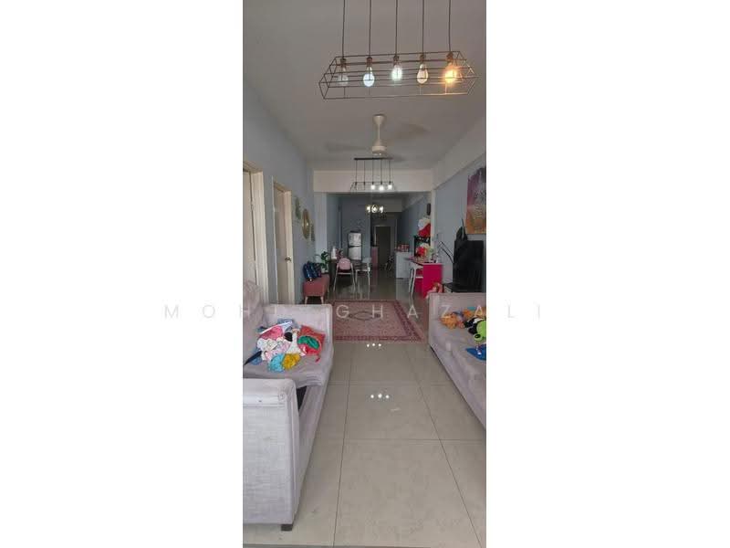 Flat for Sale at Pangsapuri Nilam Indah - Mohd Ghazali - Living Room - PropertyGuru.com.my