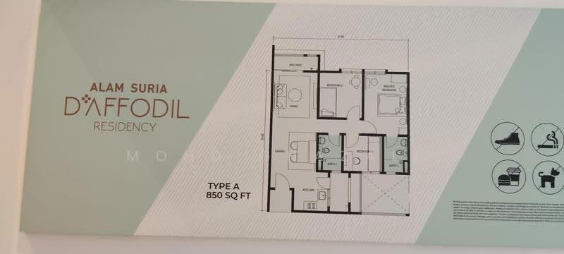 Apartment for Sale at Daffodil Residency - Mohd Ghazali - PropertyGuru.com.my
