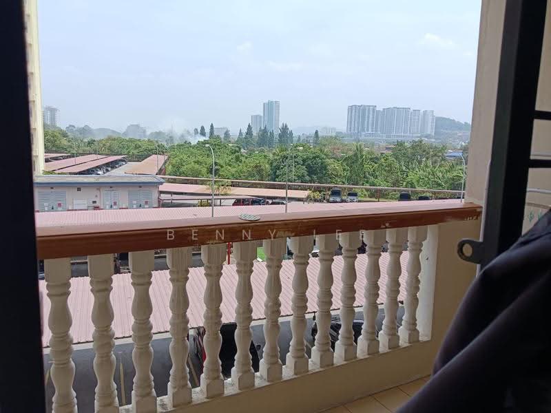 Apartment for Rent at Sri Ixora Apartment - Benny Lee - Balcony - PropertyGuru.com.my