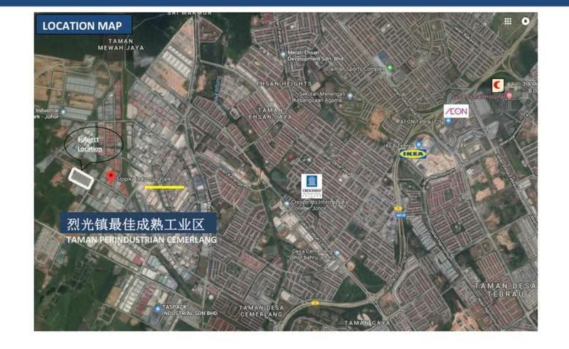 Cluster Factory for Sale in Taman Perindustrian Tropika (Ulu Tiram) - KK Low - PropertyGuru.com.my