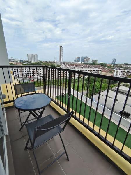 Service Residence for Rent at Novo 8 Residence - King Song - Balcony - PropertyGuru.com.my