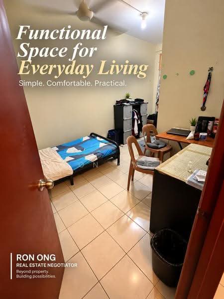 Apartment for Sale at Angkasa Apartment - RON Ong - Bedroom - PropertyGuru.com.my