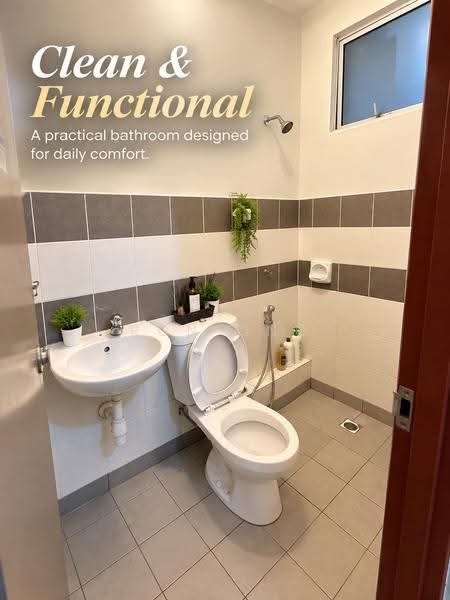 Apartment for Sale at Angkasa Apartment - RON Ong - Bathroom - PropertyGuru.com.my