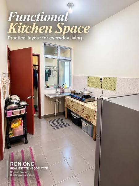 Apartment for Sale at Angkasa Apartment - RON Ong - Kitchen - PropertyGuru.com.my
