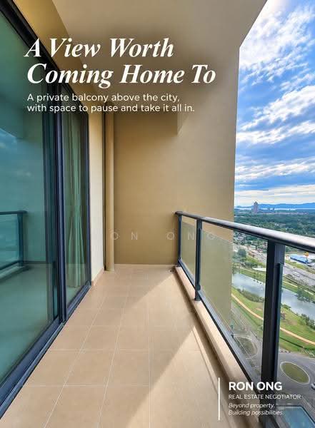 Condominium for Sale at Elemen Utara KK - RON Ong - Balcony - PropertyGuru.com.my