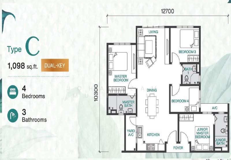 Apartment for Sale at Caladia - Johanizam Mustakim - PropertyGuru.com.my