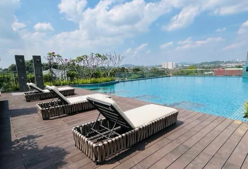 Service Residence for Sale at Serviced Residence @ The Louvre @ Country Heights - Vancs Chai - Pool - PropertyGuru.com.my
