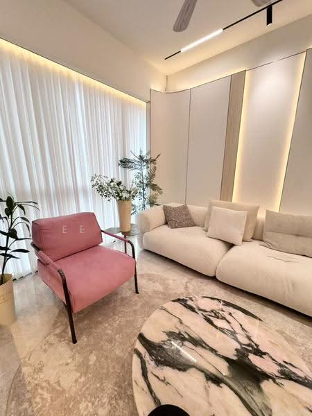 Service Residence for Rent at TRX Residences - Ee Tsin Lim - Living Room - PropertyGuru.com.my
