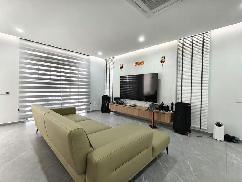 Rumah Kluster untuk Dijual di Eco Spring (Johor Bahru) - Sky Tan - Living Room - PropertyGuru.com.my