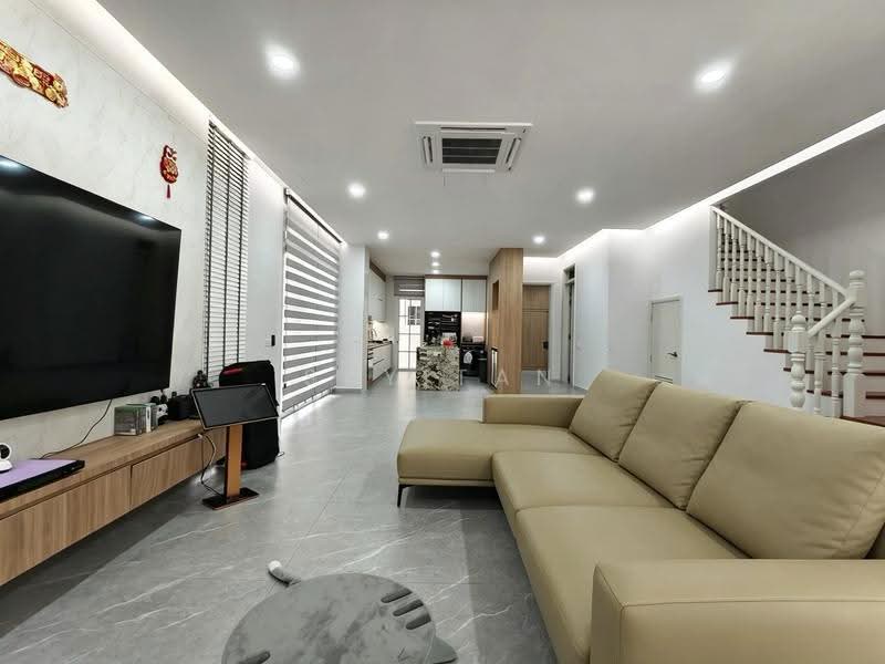 Rumah Kluster untuk Dijual di Eco Spring (Johor Bahru) - Sky Tan - Living Room - PropertyGuru.com.my