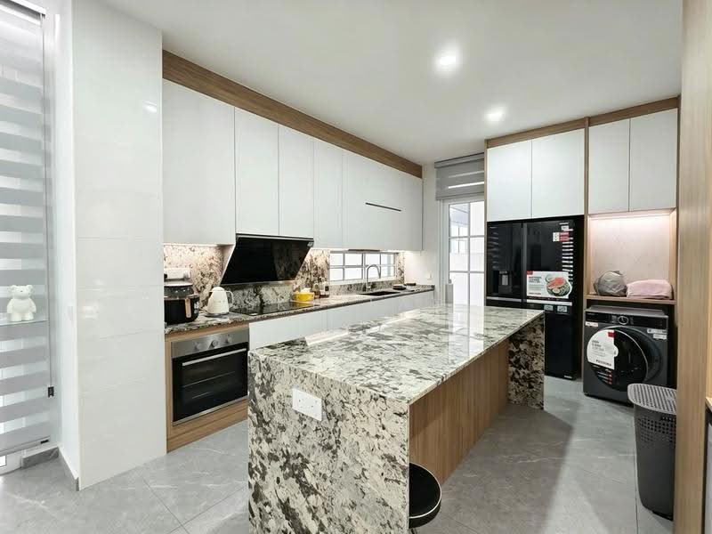 Rumah Kluster untuk Dijual di Eco Spring (Johor Bahru) - Sky Tan - Kitchen - PropertyGuru.com.my