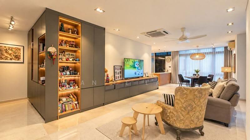 Semi-Detached House for Sale in Lake Fields (Sungai Besi) - Janice Lau - Living Room - PropertyGuru.com.my