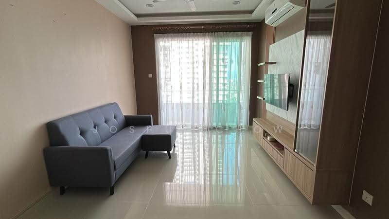 Kondominium untuk Disewa di Scenaria @ North Kiara Hills - Joshua Chow - Living Room - PropertyGuru.com.my