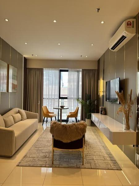 Service Residence for Sale at Golden Crown Residence - Jojo Yee - Living Room - PropertyGuru.com.my