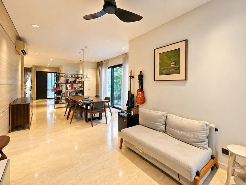 Semi-Detached House for Sale in Lake Fields (Sungai Besi) - Janice Lau - Living Room - PropertyGuru.com.my