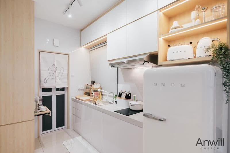 Service Residence for Sale at OSK Areca - Eunice Kerk - Kitchen - PropertyGuru.com.my