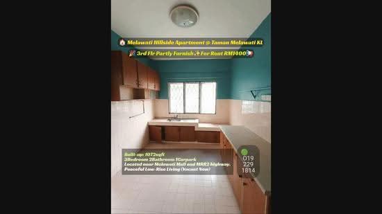 Apartment for Rent at Melawati Hillside Apartment - Wincent Chuah - PropertyGuru.com.my