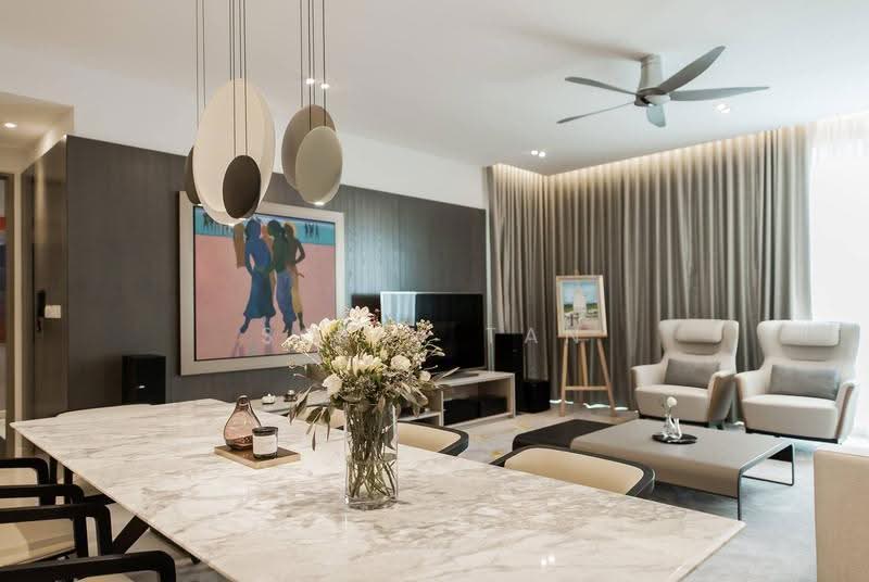 Service Residence for Sale at Uptown Residences - Sofia Tan - Living Room - PropertyGuru.com.my