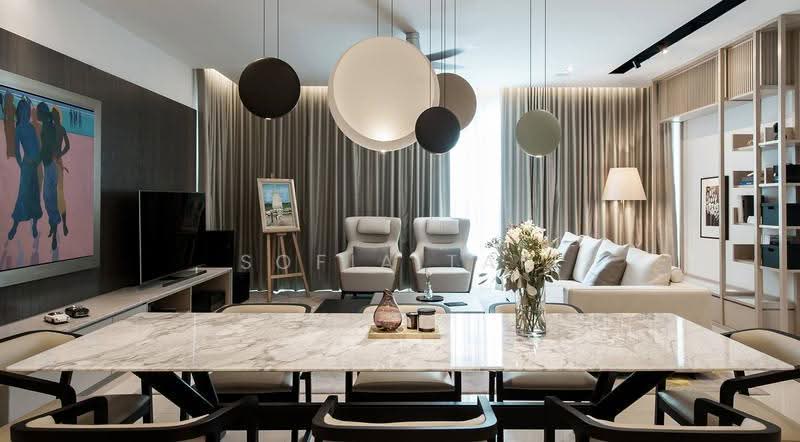 Service Residence for Sale at Uptown Residences - Sofia Tan - Living Room - PropertyGuru.com.my