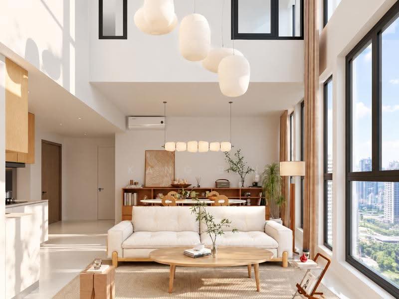 Condominium for Sale at The Elysia Park Residence - Kang Bin - Living Room - PropertyGuru.com.my