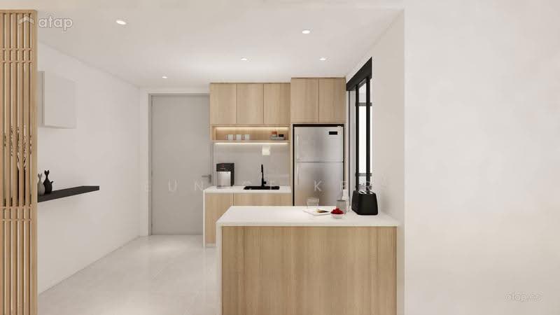 Kediaman Servis untuk Dijual di Bell Suites - Eunice Kerk - Kitchen - PropertyGuru.com.my