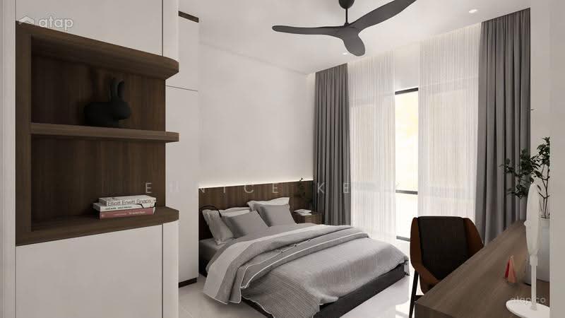 Kediaman Servis untuk Dijual di Bell Suites - Eunice Kerk - Bedroom - PropertyGuru.com.my